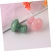 Beatifufu Jade Mushroom Massage Ball Facial Roller Ball for Face and Neck Massage Relief view 2