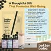 Better Boba Tea Kit | DIY Home Bubble Tea Set - Brown Sugar Boba Pearls, Reusable Boba Straw, Tumbler, 3 Black Tea| Vegan Gluten-Free Tapioca Pearls view 3