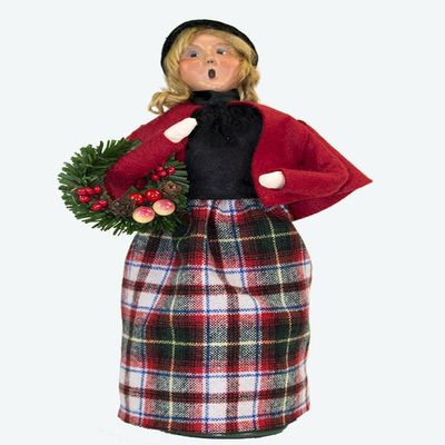 Byers' Choice Eve Family Woman Caroler 1244W from The Caroling Families Collection (New 2024)