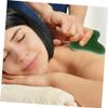 Ipetboom Natural Jade Guasha Board and Scraping Massage Tool for Facial and Full-body Relaxation Heart Shaped Design for Smooth Skin and Wrinkle Reduction for Ages view 3