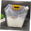 KOMBIUDA 4pcs Beer Bag Leakproof Juice Pouches Large Capacity Drinks Packing Bag view 3