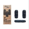 ALL IN Charcoal Floss Refills 3 x 32 yds Each - Activated Charcoal Dental Floss Refills Only - Unique Stocking Stuffer - BPA Free, Plant Based No PFAS Mint Floss for Plaque Removal, Fresh Breath (3) view 1