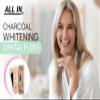 ALL IN Charcoal Floss Refills 3 x 32 yds Each - Activated Charcoal Dental Floss Refills Only - Unique Stocking Stuffer - BPA Free, Plant Based No PFAS Mint Floss for Plaque Removal, Fresh Breath (3) view 4