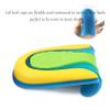 3/4 Shoe Insoles,Heel Cushions for Heel Pain Relief,Gel Heel Cups,Achilles Tendonitis,Heel Spur,Plantar Fasciitis Relief Inserts,Provide Shock Absorption and Cushioning,Unisex view 3