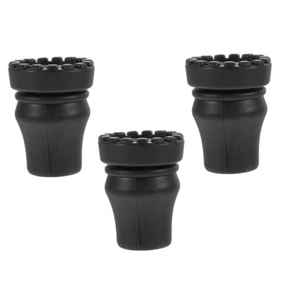 Gogogmee Replacement Feet for Trekking Pole Foot Protectors Anti-Slip Crutch Covers