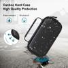 Canboc Carrying Case for Asthma Inhaler, Handheld Spacer for Adults, Mask, Inhaler Spacer Bag with Removable Shoulder Strap, Mesh Pocket fit Medicine or Other Essentials, Black (Case Only) view 4