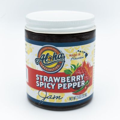 Aloha Specialties Strawberry Spicy Pepper Jam, 7.5 oz