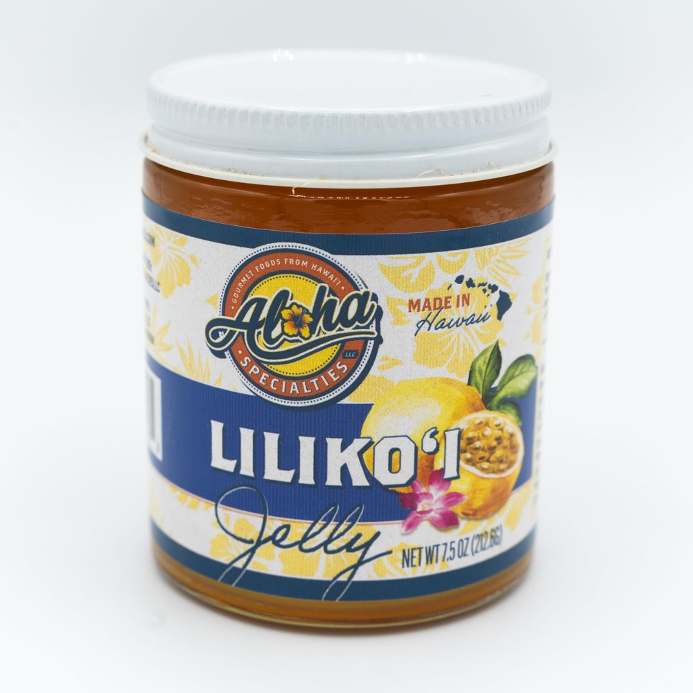 Aloha Specialties Liliko'I (Passion Fruit) Jelly, 7.5 oz
