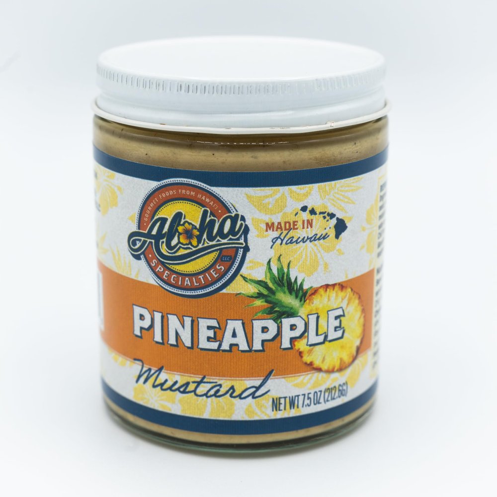 Aloha Specialties Pineapple Mustard, 7.5 oz