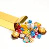 UnicoPak 90 Pack Gold Bar Gift Boxes Party Favors Treasure Hunt Chocolate Coins Candy Treat Boxes for Pirate Casino Golden Birthday Money Gifts Themed Party view 3