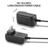12v Massage Gun Charger 12v ~ 12.6v 1.0A Charger for 12.6v (Universal 12V) Massage Gun Power Cord Switch Power Supply view 4