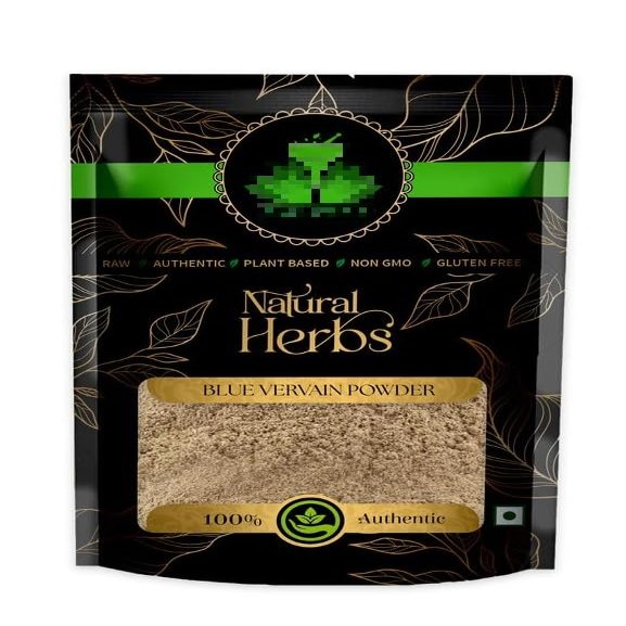 YUJI Blue Vervain Powder - Verbena Officinalis Powder - Pure & Natural (100 Grams)