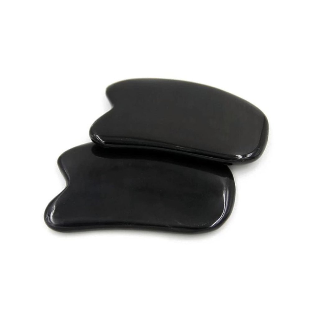 Anneome Traditional Chinese Scraping Massage Tool Natural Buffalo Horn Trigger Point Face Scalp Relief