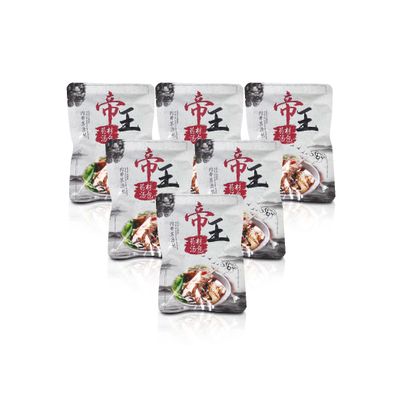 6packs x 50g Emperor Meat Bone Tea Bak Kut Teh Soup Pack (3-4 Pax Servings) Halal Certified Traditional Chinese Herbs, 3 Easy Steps To Prepare & Convenience To Bring, Suitable for Busy Working Adult