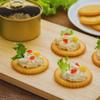 Everyday Necessiteez Salad with Crackers Kit 3 Flavors Lemon Pepper, Buffalo Style Chicken Salad & Ranch Tuna Ready to Eat for Lunchboxes Office Camping Picnic Summer Healthy Snacks 3oz Pack of 12 w/ Tote &Bonus Porte Pot view 3