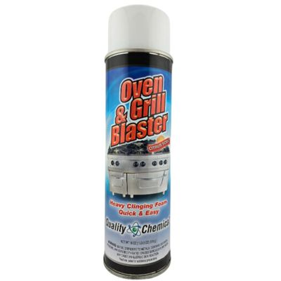 Quality Chemical Oven & Grill Blaster- Heavy-Duty - Fast Acting & Easy to Use - Degreaser/Heavy Duty Oven Cleaner - Best Oven Cleaner - Made in USA - 18 Oz (Pack of 1)