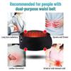 TRAKK Heating Pad Wraps with Vibration Massage for Back and Stomach - Belt Massager with Heat view 4