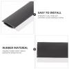 Beaupretty Dust Bucket Lip Replacement Dustpan Edge Strip 4pcs Dustpan Repair Kit for Cleaning Tools view 3