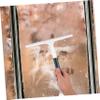 Hoement Ergonomic Handle Glass Scraper Shower Door Squeegee for Bathroom Window Cleaning Tool view 3