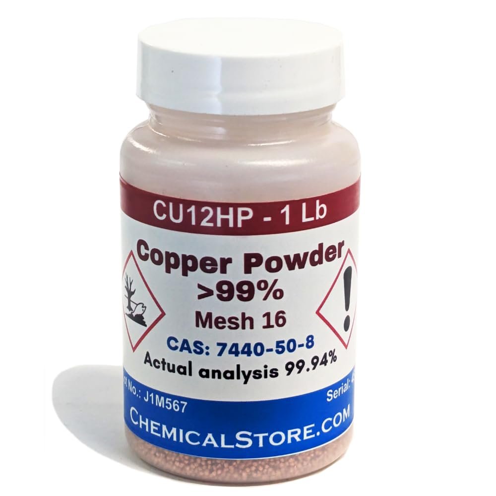 1Lb Copper Granules, 10-16 mesh (Coarse Copper Powder)