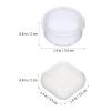Healifty Mini Pill Organizer Ear Plug Storage Box Clear Plastic Compact Case 20 Compartments Portable for Travel Daily Use view 3