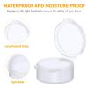 Healifty Mini Pill Organizer Ear Plug Storage Box Clear Plastic Compact Case 20 Compartments Portable for Travel Daily Use view 4