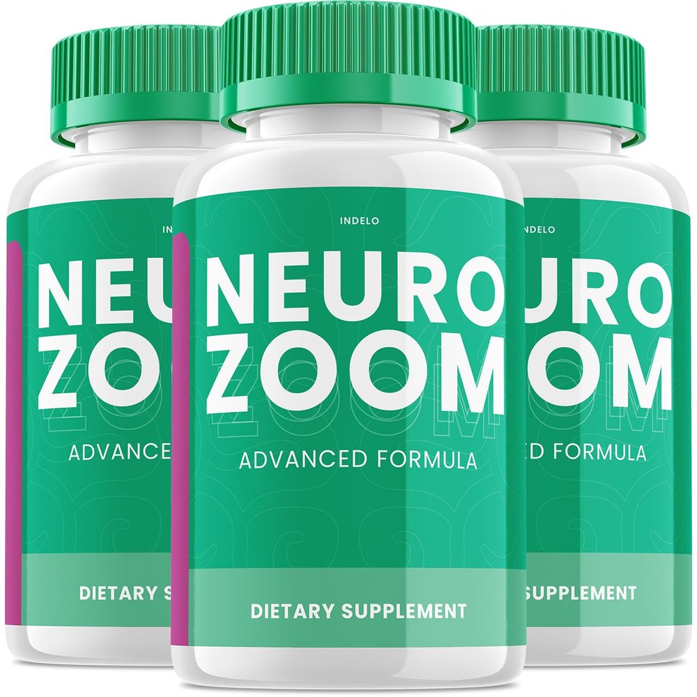 (3 Pack) Neuro Zoom Brain Boost Supplement, Neuro Zoom Advanced Memory Support Formula, Neuro Zoom Pills Nootropic to reduce Brain Fog, Neuro Zoom to Boost Memory, NeuroZoom Reviews (180 Capsules)