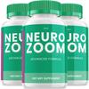 (3 Pack) Neuro Zoom Brain Boost Supplement, Neuro Zoom Advanced Memory Support Formula, Neuro Zoom Pills Nootropic to reduce Brain Fog, Neuro Zoom to Boost Memory, NeuroZoom Reviews (180 Capsules) view 1