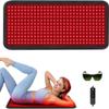 Red Light Therapy Mat for Body - 360 LEDs Large Red & Infrared Light Therapy Pad Blanket with Infrared Light 850nm & 660nm for Full Body Waist Shoulder Muscle view 1