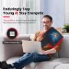 Red Light Therapy Mat for Body - 360 LEDs Large Red & Infrared Light Therapy Pad Blanket with Infrared Light 850nm & 660nm for Full Body Waist Shoulder Muscle view 4
