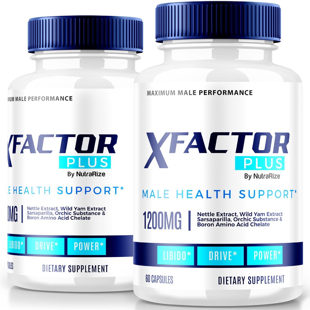 (2 Pack) Xfactor Plus Capsules - Xfactor Plus for Men, Xfactor Plus Daily Nutrition for Overall Wellness and Peak Performance, Advanced Male Formula Pills, X Factor + Reviews (120 Capsules)