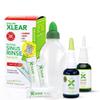 Xlear Dry Nose Relief Kit, All Day Dry Nose Rescue Kit Including Xlear Nasal Spray with Xylitol, Xlear Rescue Nasal Spray, Xlear Nasal Rinse Neti Pot and 50 Refill Packets view 1