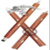 Walking Cane Rosewood Designer Wooden Walking Stick with Nickel Handle Gift for Men & Women 37 inch (JSWB) view 2