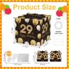 Azbuk 29th Birthday Money Gift Box, 35PCS Bags, 5x5x0.1 inches, Polka Dots, Art Deco, Smooth Cardboard, DIY Money Roll Gifts, Birthday Party Decorations view 2