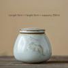 Funeral Urn,Cremation Ashes Urns for Pet,Ceramic New Urn Memorial for Human Cat Dog Beautiful, 998cm,B (E) view 1
