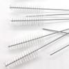 Alsilence 50mm Pipe Brush for Hearing Aids Cleaning, 6 Pieces, Transparent view 1