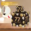 77th Birthday Surprise Gift Box, Happy Birthday Money Gift Boxes for Cash, 77th Birthday Gifts for Women Men, 77th Birthday Party Decorations Supplieswith 35PCS Bags view 3
