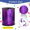 500 Yards Purple Shiny Curling Ribbon for Halloween, Gift Wrapping, Balloon String, Parties, Crafts, and Decoration view 2