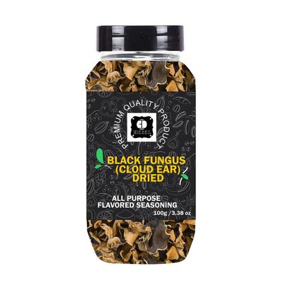 EDZZEL Premium Quality Indian Organic Black Fungus (Cloud Ear), Dried Plant Based, Vegan, Gluten Free-100 GRAM Box (Set Of 3)