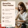 Nattokinase Supplement - Heart Health Supplements with Nattokinase 4000 FU - Max Strength Circulation Supplements - Systemic Enzymes for Healthy Circulation & Smooth Flow. Non-GMO & Vegan. 60 Capsules view 2