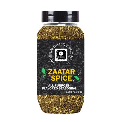 EDZZELPremium Quality Indian Organic Zaatar Spice Plant Based, Vegan, Gluten Free-100 GRAM Box (Set Of 3)