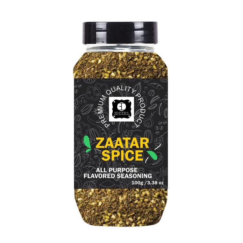 EDZZELPremium Quality Indian Organic Zaatar Spice Plant Based, Vegan, Gluten Free-100 GRAM Box (Set Of 3)