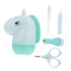 ORFOFE 4pcs Nail Care Kit Lightweight Boy Girl Nail Clippers Scissors Tweezers File Set Storage Case for Safe Trimming of Newborns and Toddlers view 1