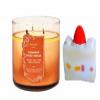 White Barn - Bath & Body Works- 3-Wick Scented Candle 14.5 OZ Burns 25-45 Hours with Strawberry Cake Soap Natural (Cinnamon Spiced Vanilla) view 1