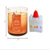 White Barn - Bath & Body Works- 3-Wick Scented Candle 14.5 OZ Burns 25-45 Hours with Strawberry Cake Soap Natural (Cinnamon Spiced Vanilla) view 4