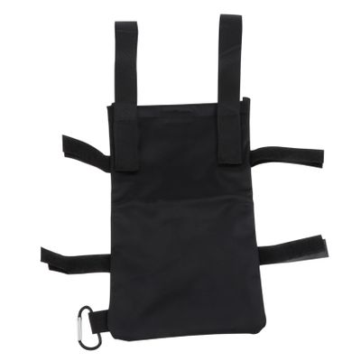 Anneome Crutch Storage Bag Underarm Pouch Oxford Pouch Bag for Walking Sticks Capacity for Loose Items Easy Access
