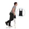 Anneome Crutch Storage Bag Underarm Pouch Oxford Pouch Bag for Walking Sticks Capacity for Loose Items Easy Access view 4