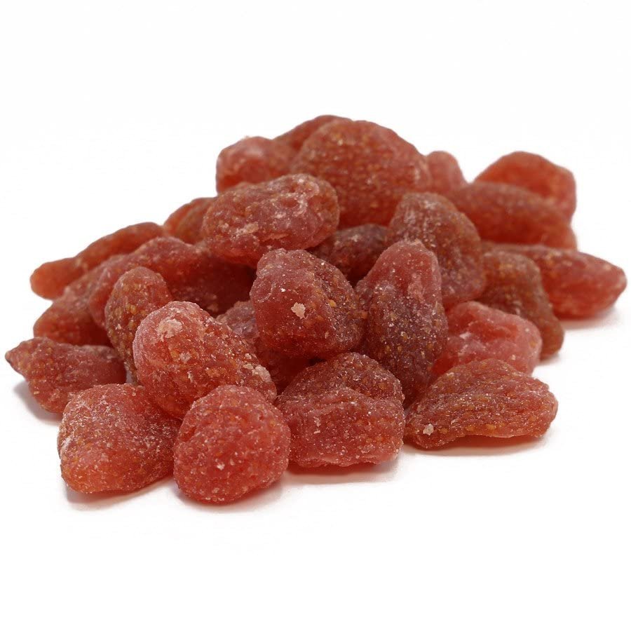 C.J. Dannemiller Dried Strawberries, Bulk 22 LB Case, Delicious Dried Fruit for Snacking, Trail Mix