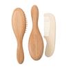 Ipetboom 3pcs Newborn Hair Brush Cradle Cap Brush for Babies Infant Set Shower Comb for Bathing Tools Hair Cleaning Tool view 1