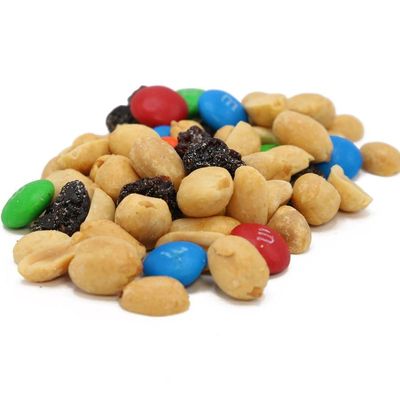 C.J. Dannemiller Trail Mix, Bulk 10 Pound Box, Includes Peanuts, Raisins, Candy-Coated Milk Chocolate